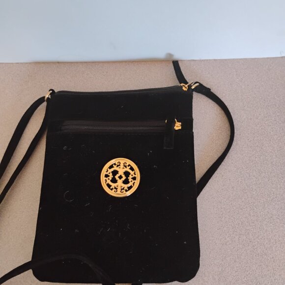 Vintage 1970s Velour Shoulder Bag - Picture 2 of 5